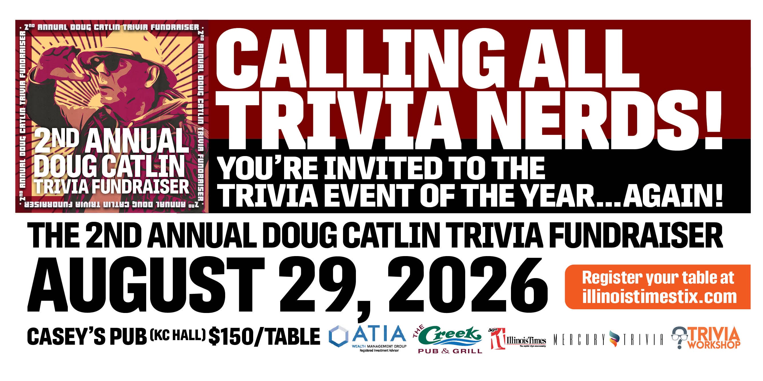 2nd Annual Doug Catlin Trivia Fundraiser