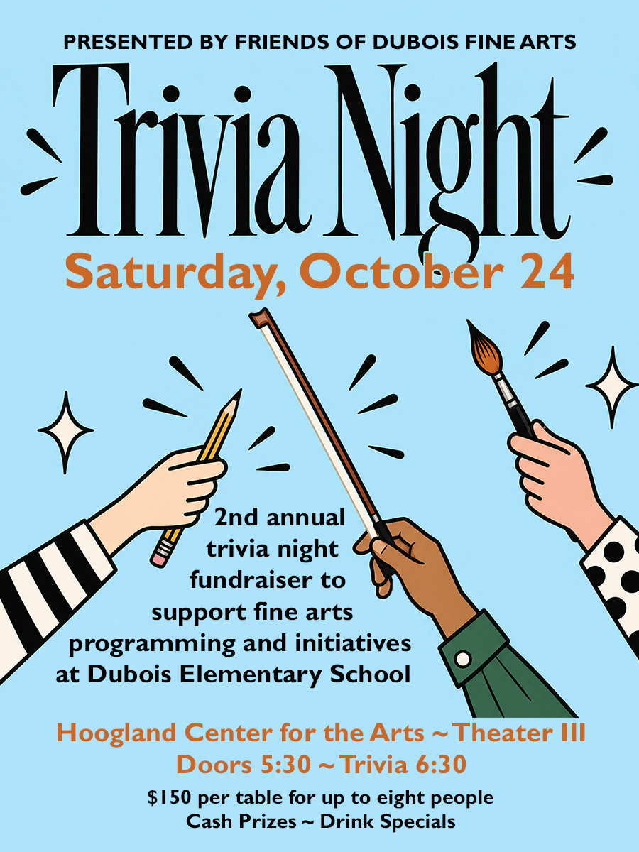 Friends of Dubois Fine Arts Trivia Night