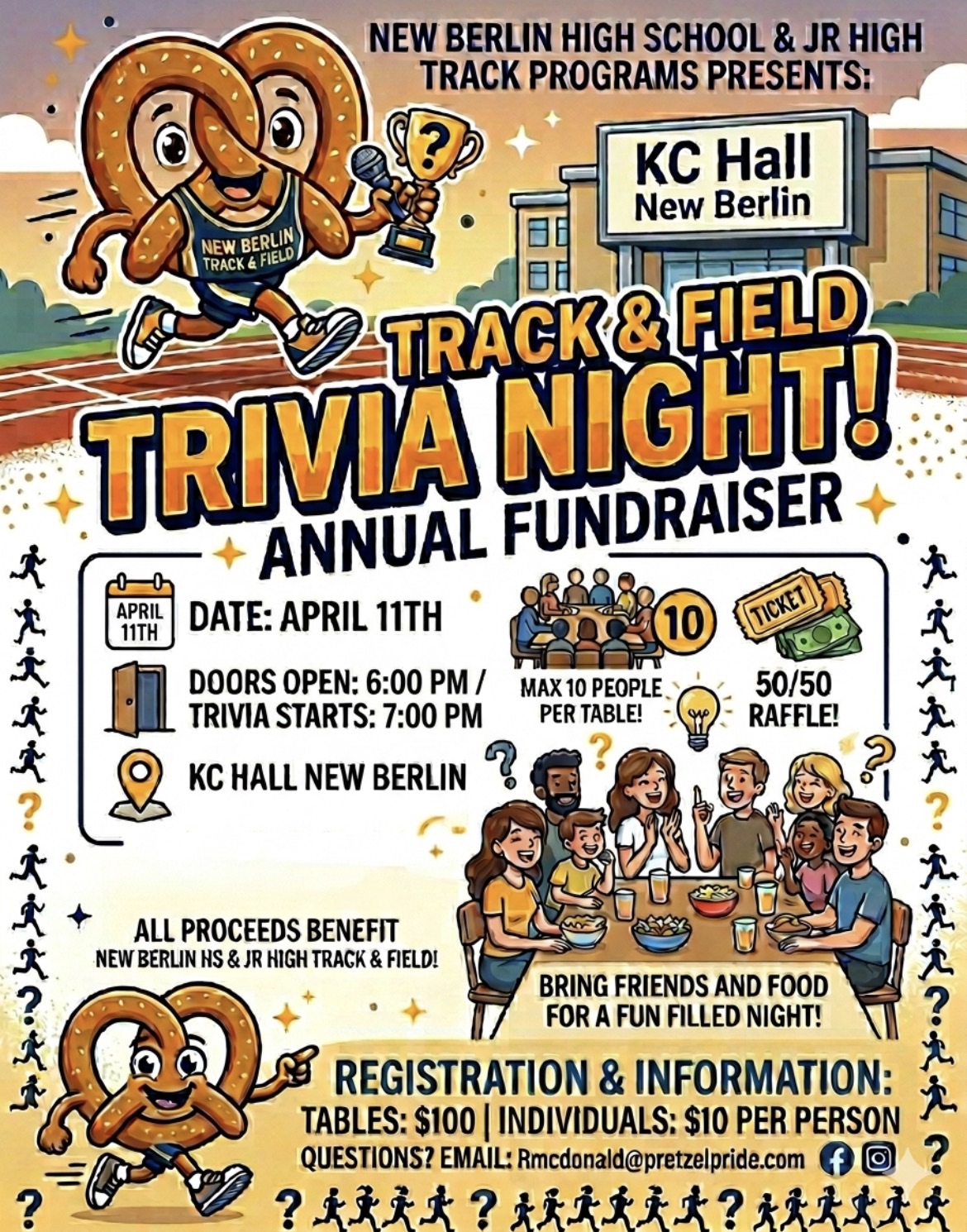New Berlin Track and Field Trivia Night